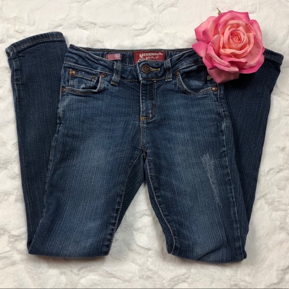 Arizona Skinny Distressed Jeans size 8 regular - Picture 9 of 9